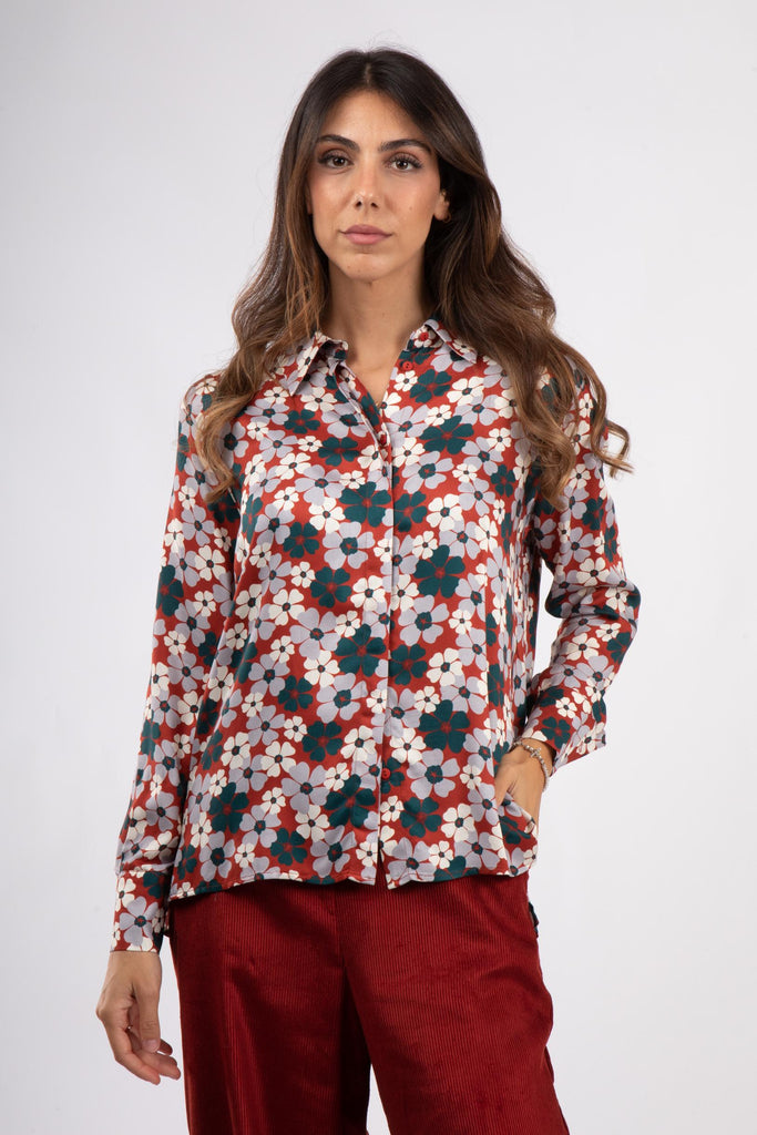 Camicia in viscosa Zen AW25601T011 ZEN NIU 