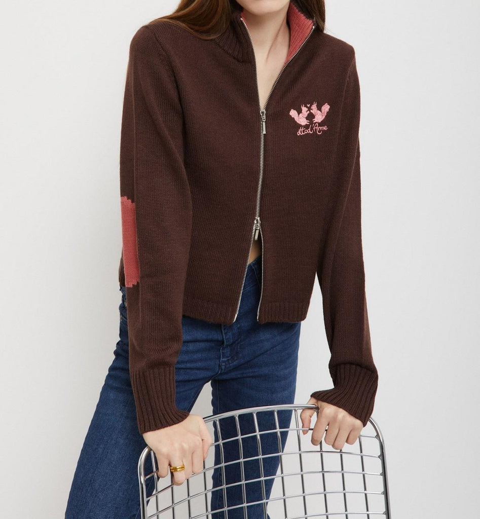 Maglia con cerniera DK9219 VAR UNICA OTTO D'AME 