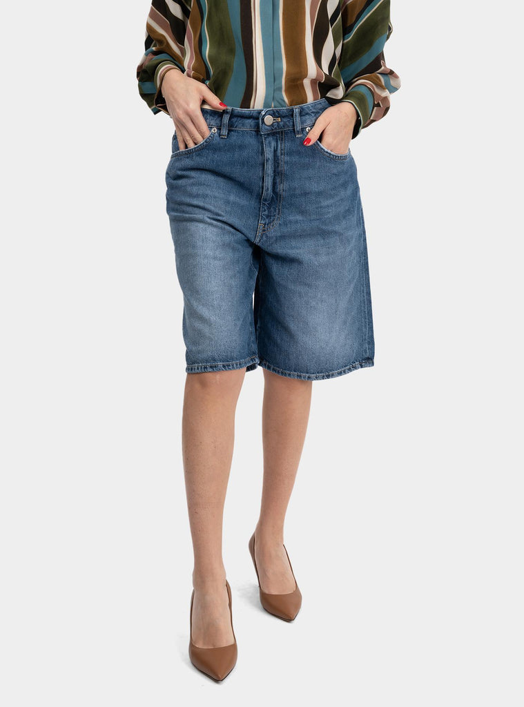 Bermuda di jeans BPGNZ0OA5080 MI03 PT PANTALONI TORINO 
