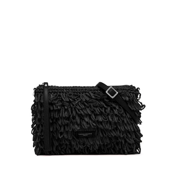 Borsa sintetico e tessuto Marcella Clutch crazy nero BS 10865 SUMCRAZY NERO GIANNI CHIARINI 