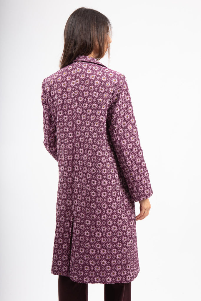 Spolverino Duster Viola AW25308T097 UME NIU 