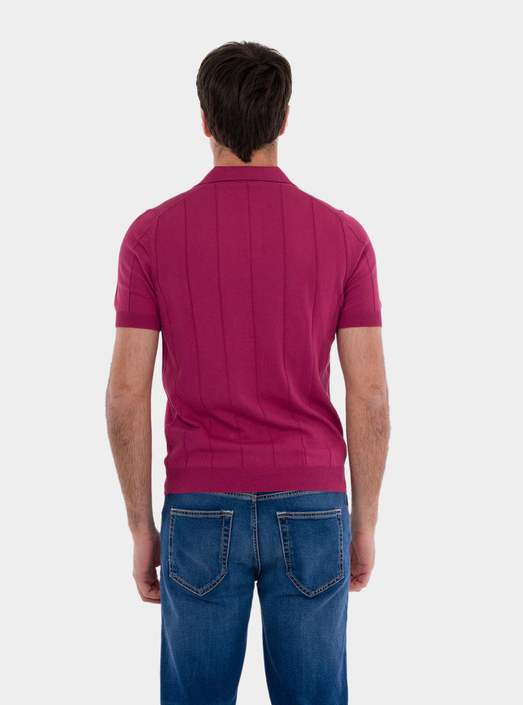 Polo uomo a mezza manica Magenta 57191/20660 223 GRAN SASSO 