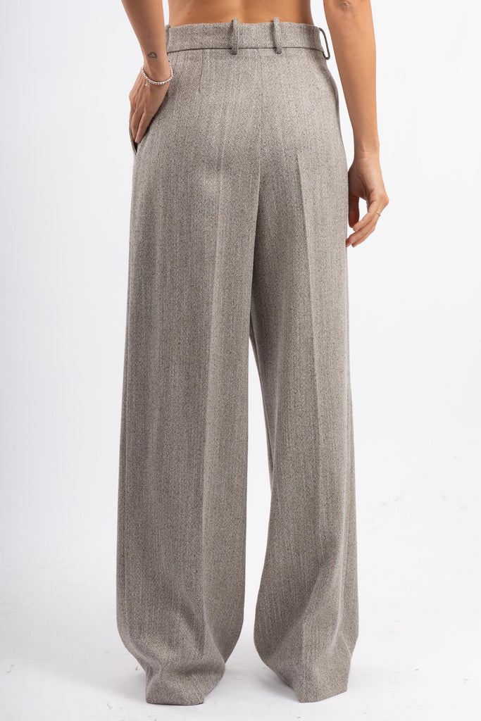 Pantalone con pinces beige P1P01 0703 JACQUER 