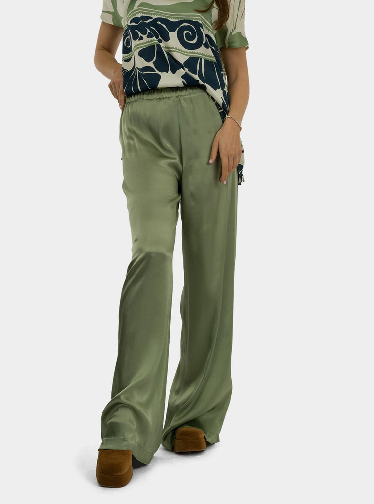 Pantalone fluido satin SFF0027-0103 026 1ONE 