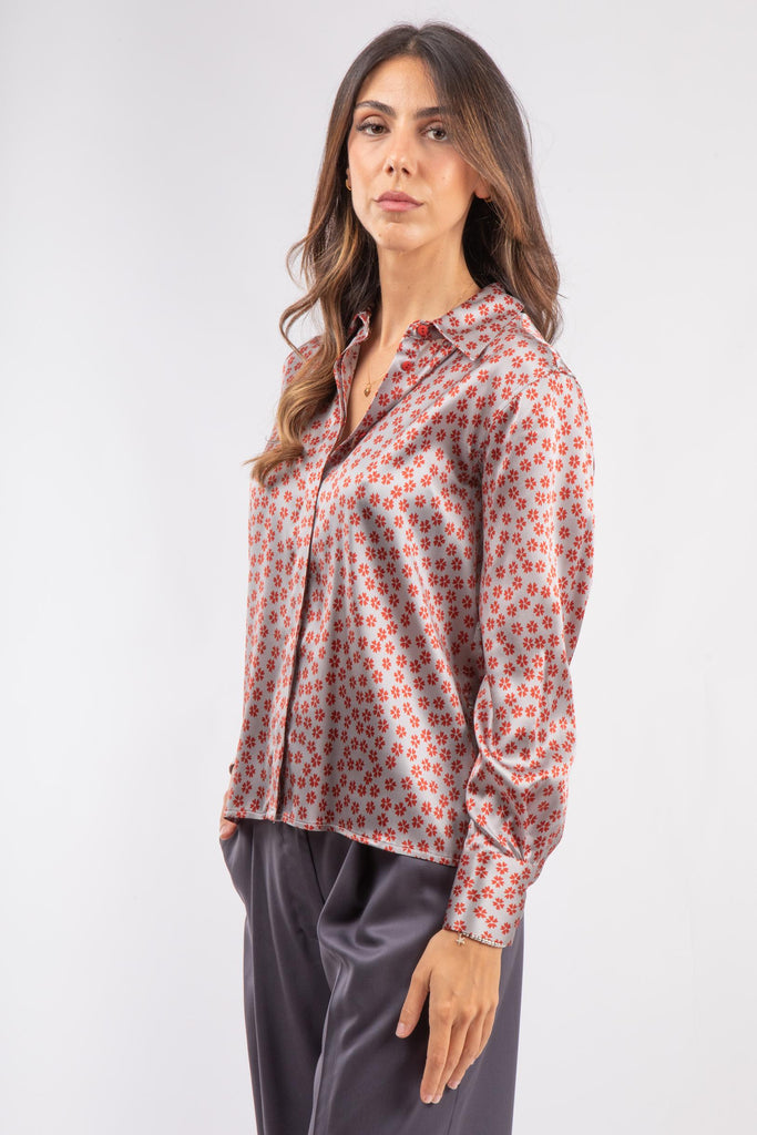 Camicia in seta AW25617T000 ZEN NIU 
