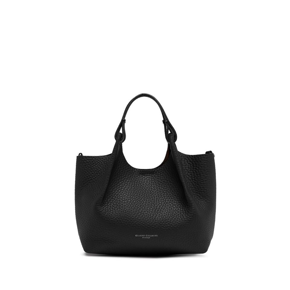 Borsa donna modello Dua Nero Castoro BS 9719 RNGDBL NERO-CASTORO GIANNI CHIARINI 