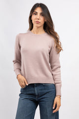 Wisteria crew neck sweater