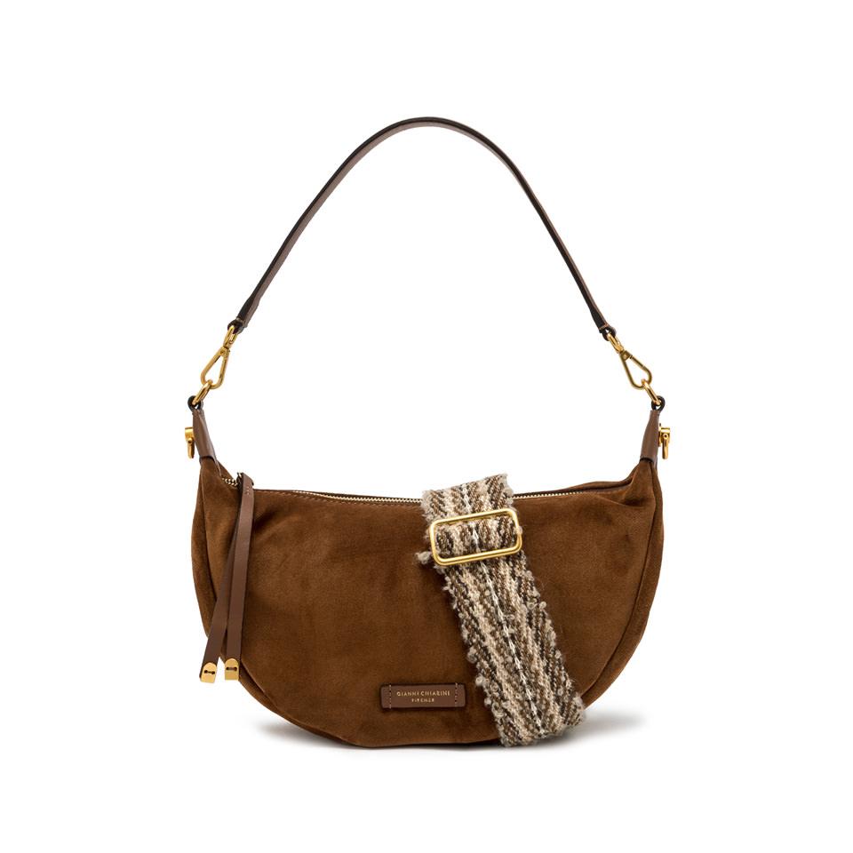 Borsa donna modello Aisha Cognac BS 12050 CM-NASPM COGNAC GIANNI CHIARINI 
