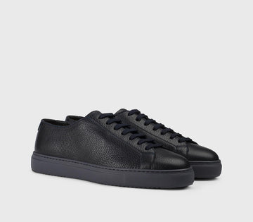 Sneaker in pelle bottalata blu DU3285ROGEUF235IB15 NOTTE DOUCAL'S 
