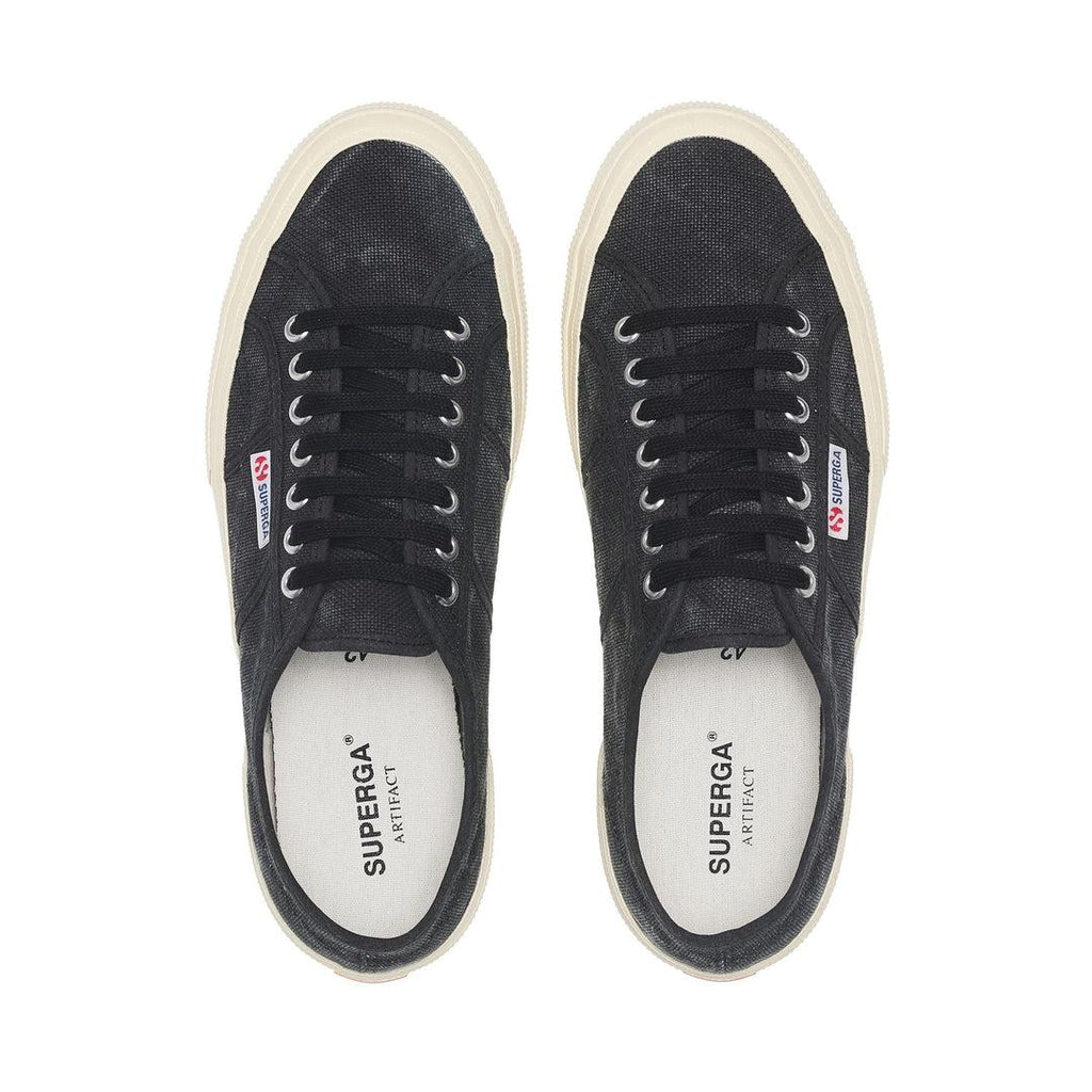 Superga 2750 OG washed cotton black 2750-OGWASHEDCOTTON BLACK SUPERGA 