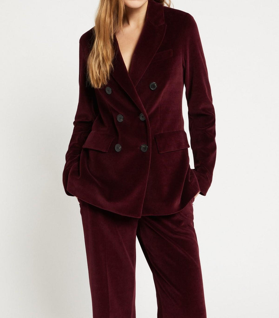 Giacca doppiopetto in velluto Rouge Noir DG6157 ROUGE NOIR OTTO D'AME 