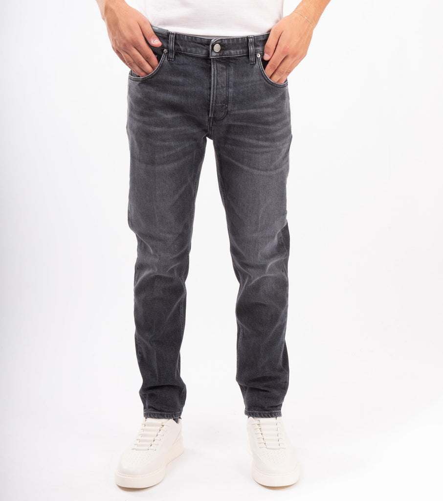 Jeans Reggae in black denim stretch TP05B0 CA2430 MI22 PT PANTALONI TORINO 