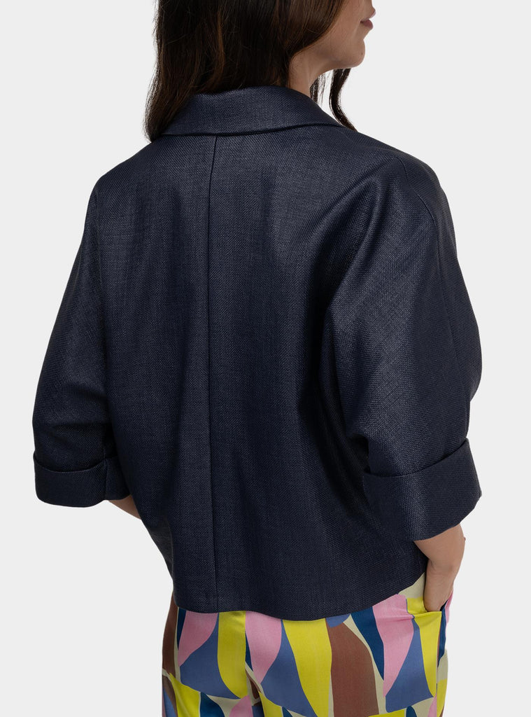 Giacca kimono over Blu SS25302T09 AZUL NIU 