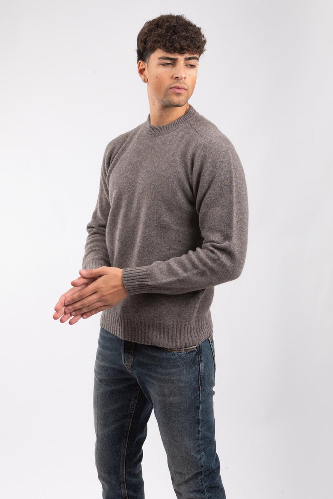 Pullover in misto lana e cashmere Mastice 2561220 6032 ALTEA 