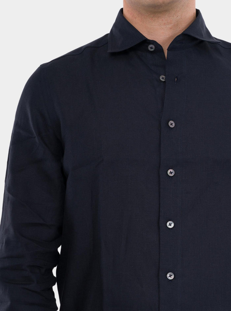 Camicia uomo in puro lino 61121/50001 598 GRAN SASSO 