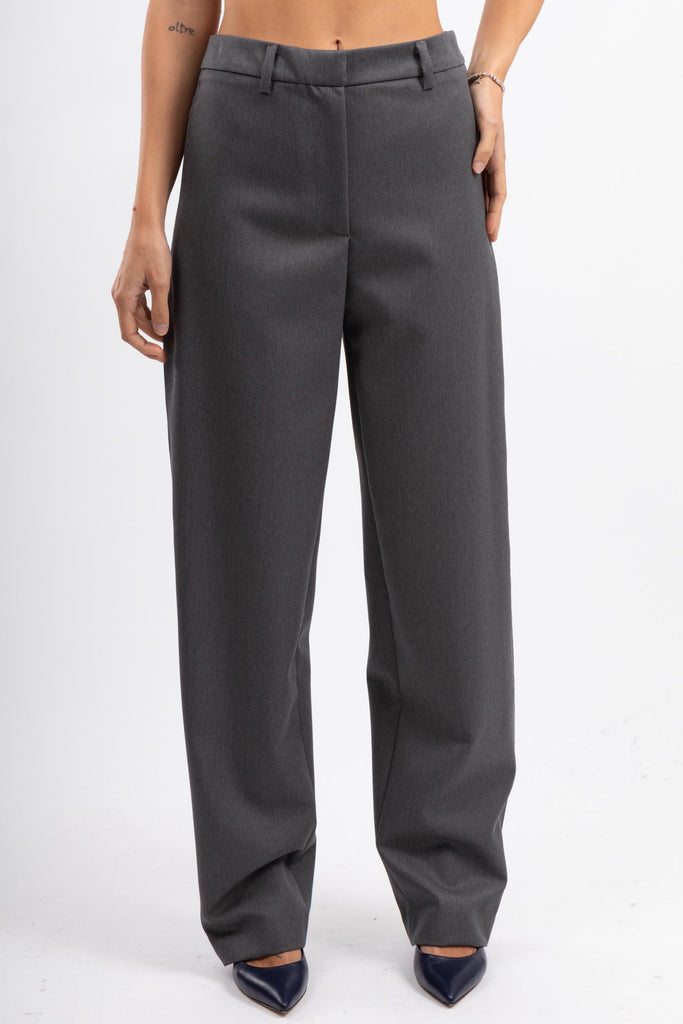 Pantaloni Paola in lana Grigio VSPLZ00STD SD74 0230 PT PANTALONI TORINO 