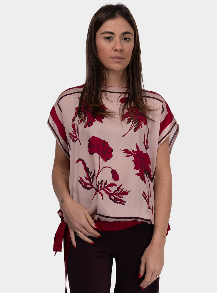 Blusa donna a fantasia FF0076 029 1ONE 