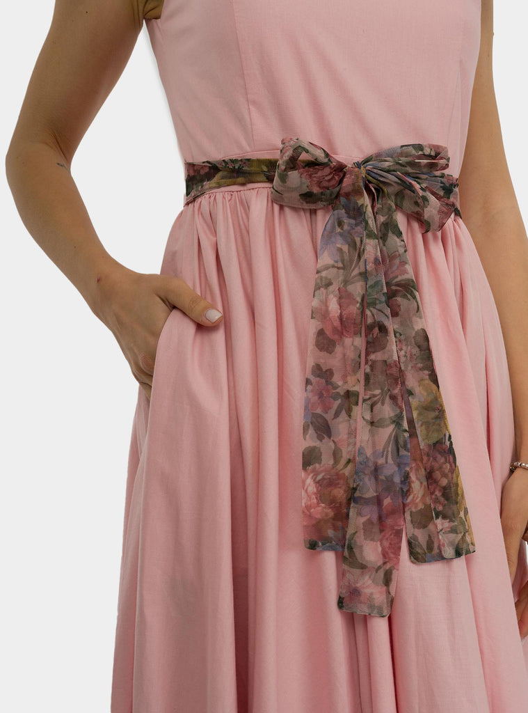 Abito Alora old pink MSS5ALORA OLD PINK MADAME SHOUSHOU 