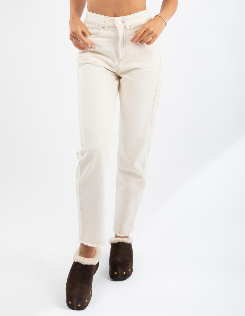 Jeans in cotone con dettagli destroyed 521SD26009 S2128 ALESSIA SANTI 
