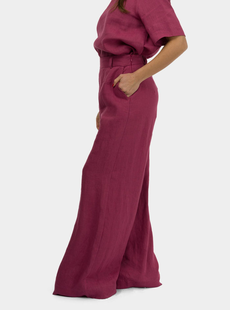 Pantalone a campana Acai SS25208T032 ACAI NIU 