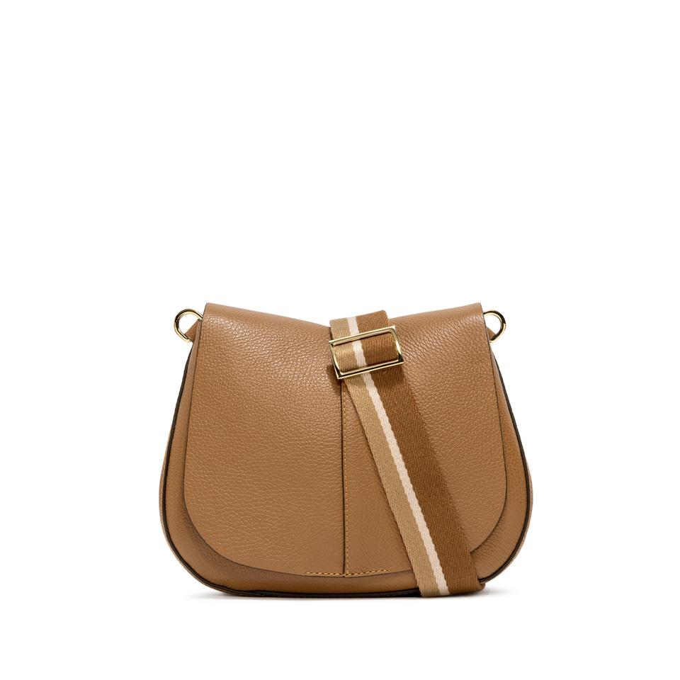 Borsa in pelle pelle Helena Round nature BS 6036 COMM GRN-NA NATURE GIANNI CHIARINI 