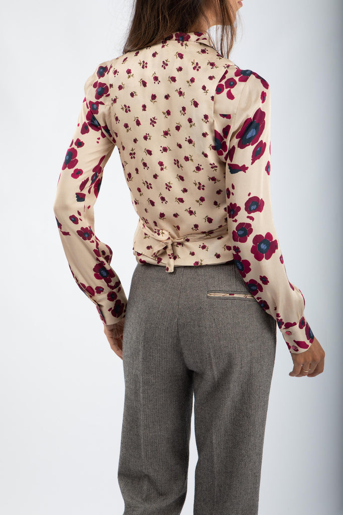 Gilet in cotone con scollo a V 521SD35082 01 ALESSIA SANTI 