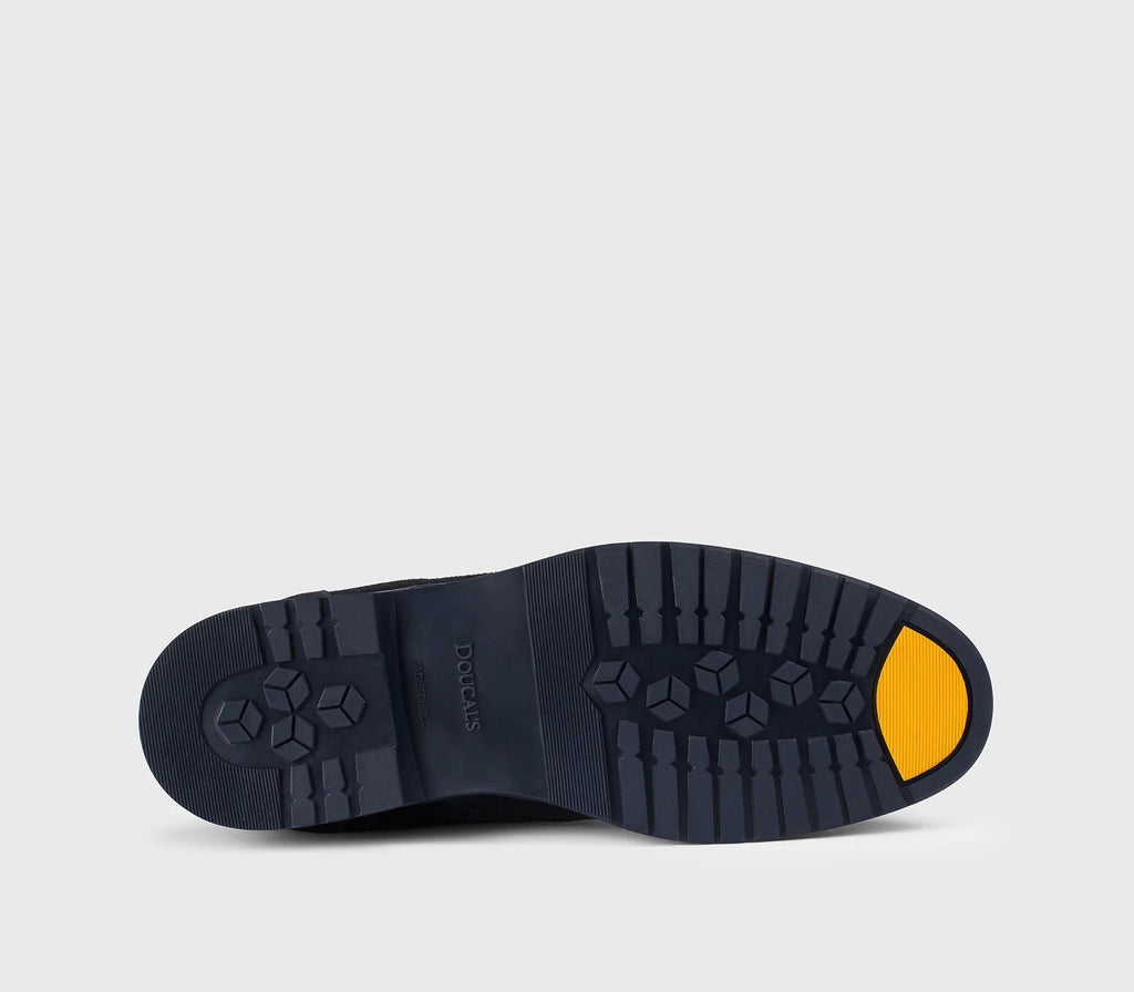 Desert boot in suede blu DU3332PHILUF009NB00 VISONE BLU DOUCAL'S 