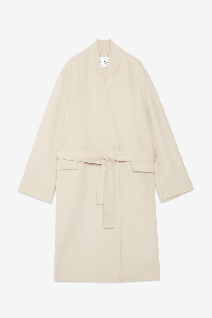 Capotto midi Ecru DJ0051 ECRU OTTO D'AME 