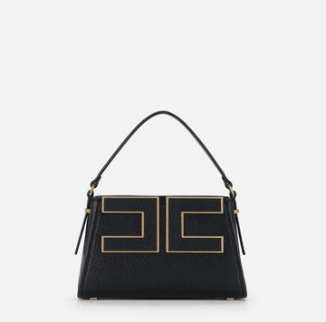 Tote piccola con logo Nero BS36A56E2 110 ELISABETTA FRANCHI 