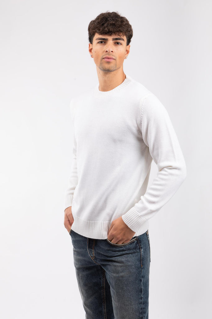 Maglione girocollo Panna 2561090 6028 ALTEA 