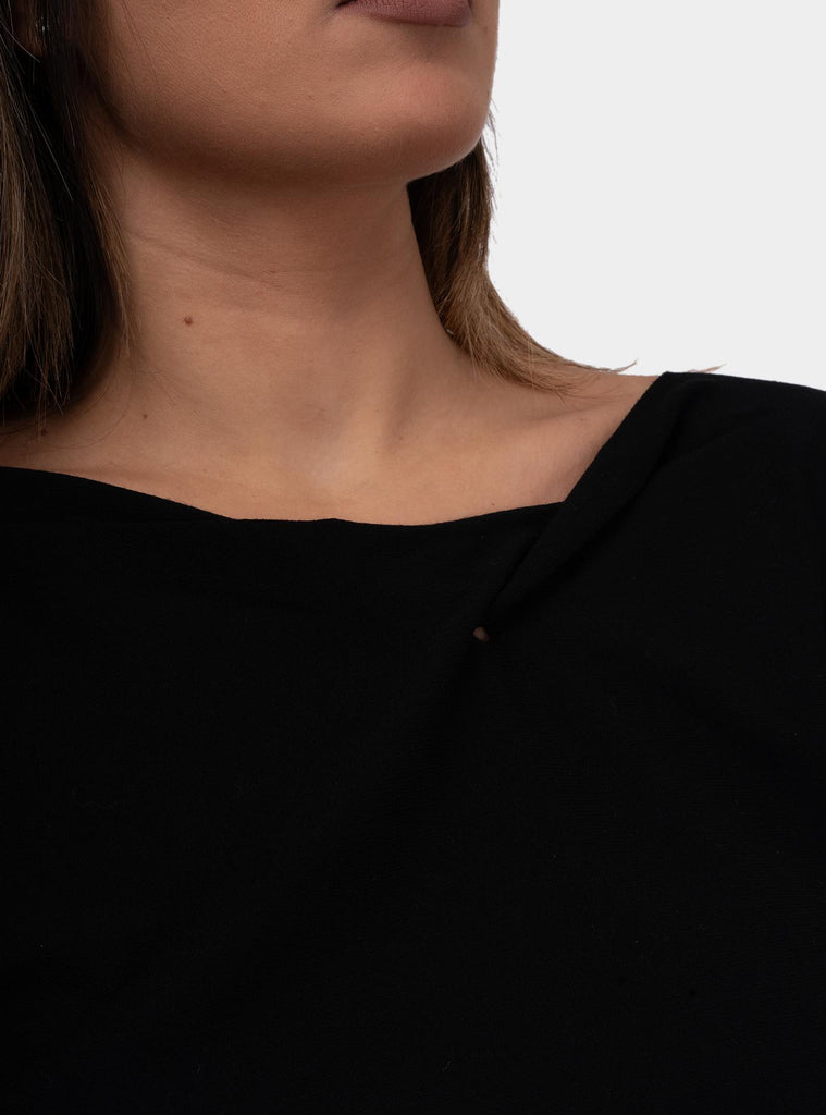 Maglia con intreccio Nero 50252/24352 099 GRAN SASSO 