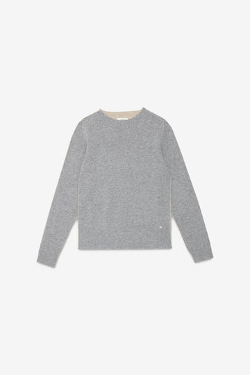 Maglia in misto lana bicolor DK9225 VAR UNICA OTTO D'AME 
