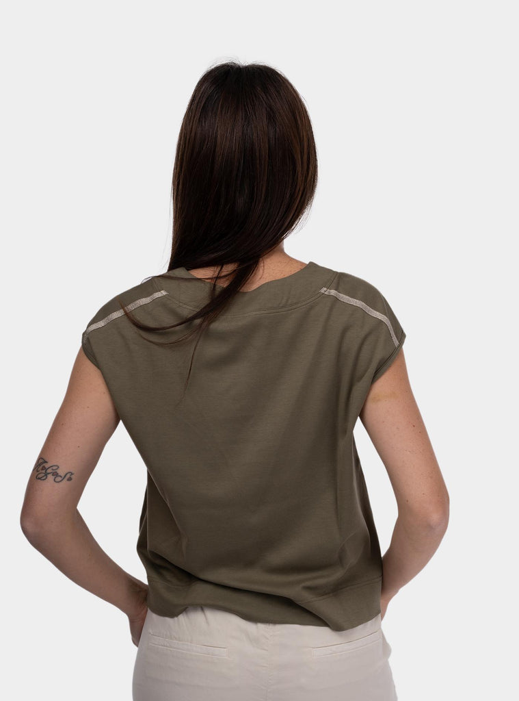 Maglia donna scollo v 60246/80566 485 GRAN SASSO 