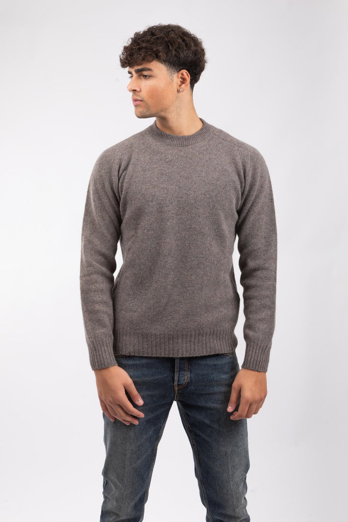 Pullover in misto lana e cashmere Mastice 2561220 6032 ALTEA 