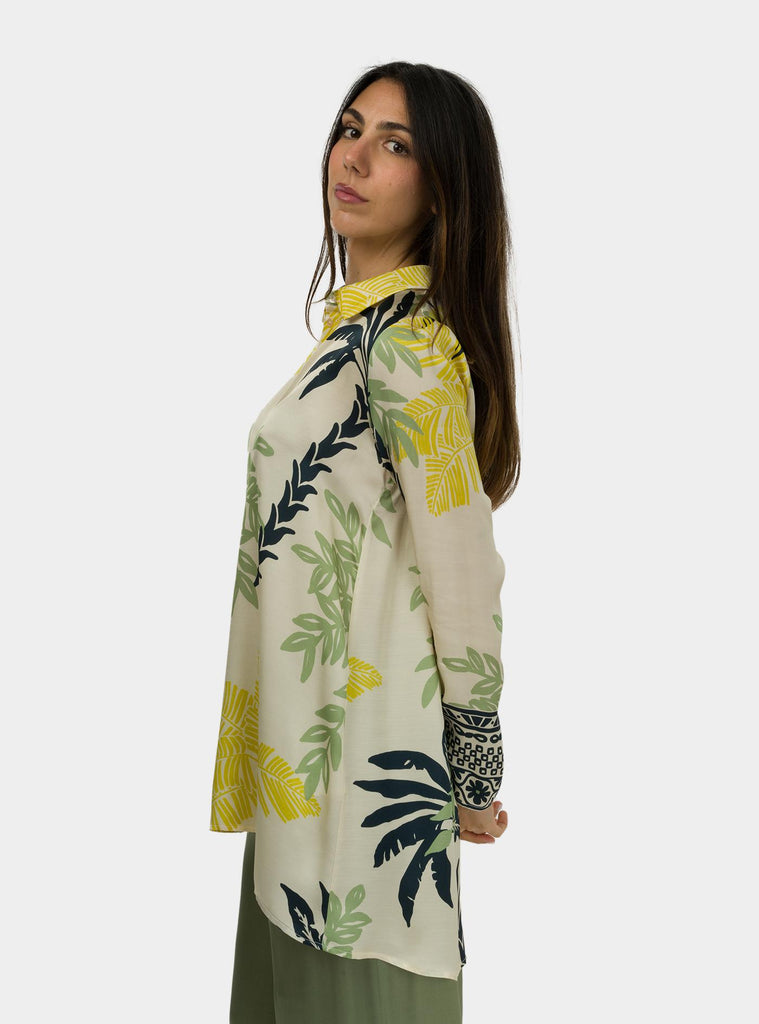 Camicia over asimmetrica FF0009-0122 026 1ONE 