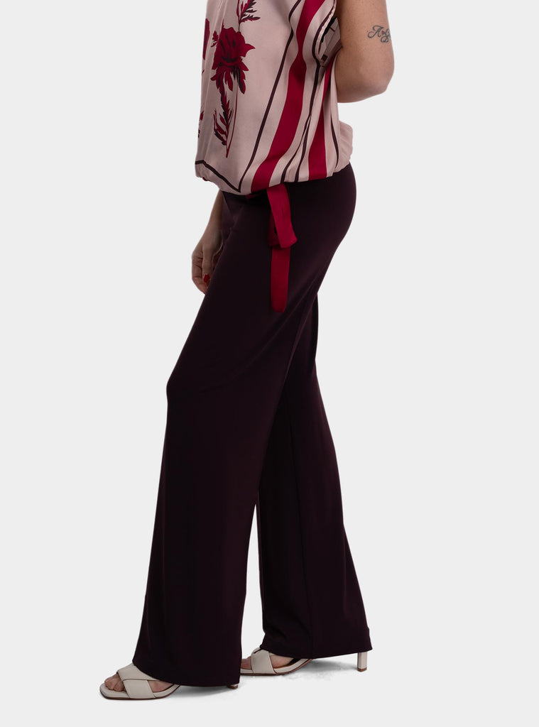 Pantalone palazzo con elastico FF046-0104 045 1ONE 