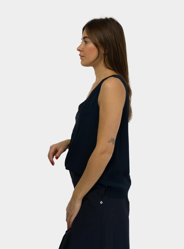 Canotta fluida Blu DT9160 NIGHT OTTO D'AME 