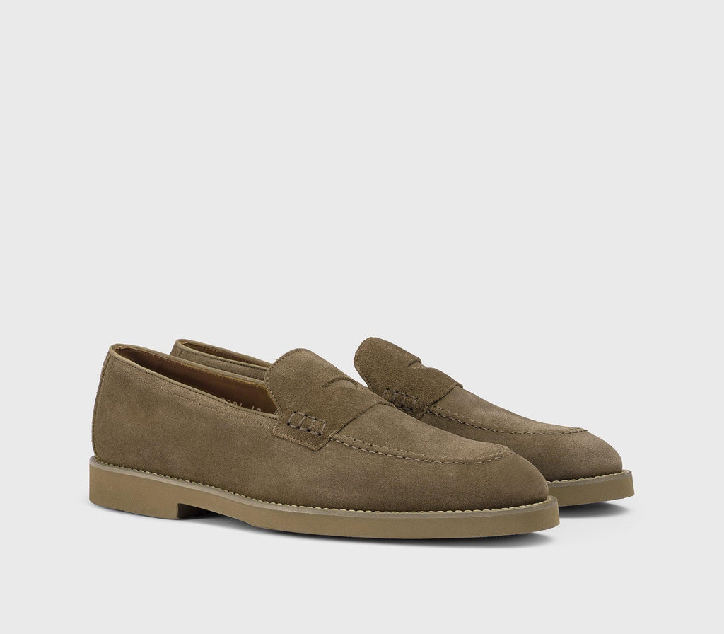 Mocassino in suede cacao DU3294SALOUF009ZM08 CACAO DOUCAL'S 