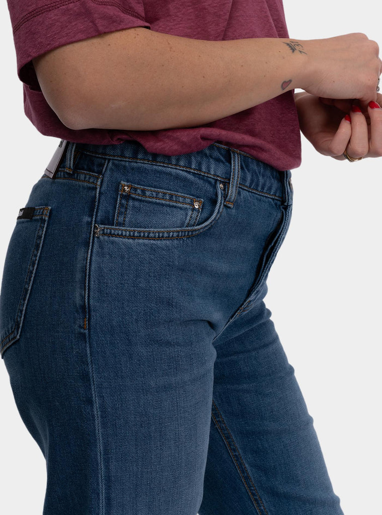 Jeans donna Carla 5 tasche 9357 CARLA BLUE REHASH 