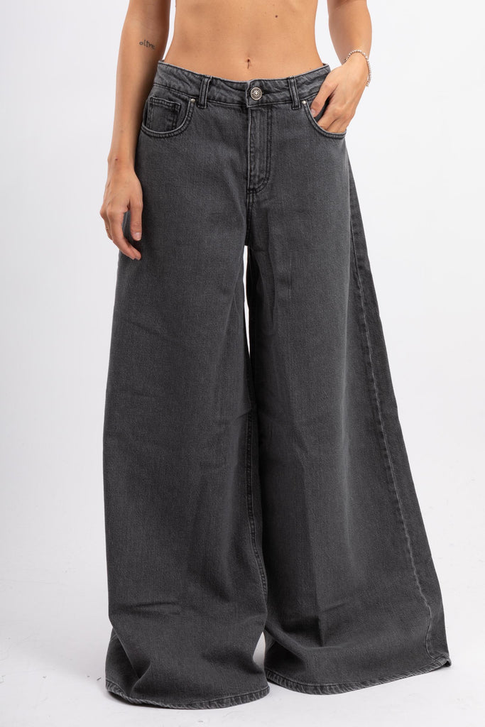 Jeans ampio Grigio GEMMA-7 G176 GOD SAVE DENIM 