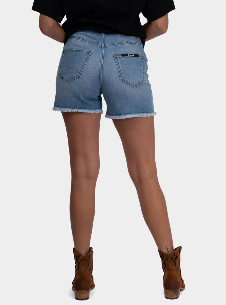 Short donna Adele 5 tasche B057 GL ADELE 2D595 BLUE REHASH 