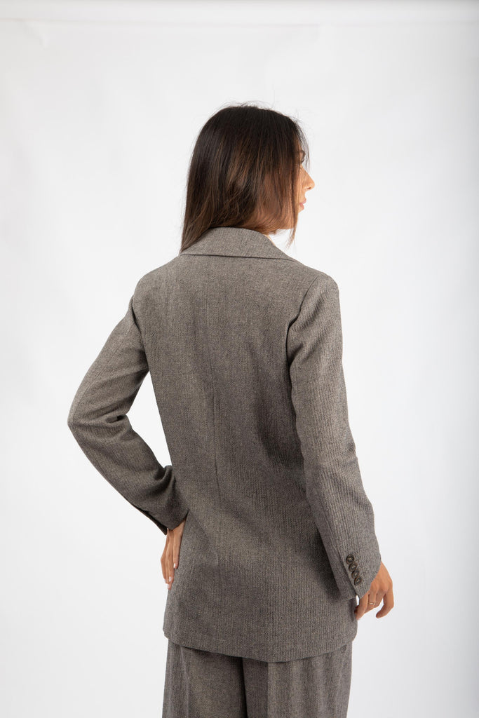 Giacca monopetto Grigio 521SD35010 529022-01 ALESSIA SANTI 