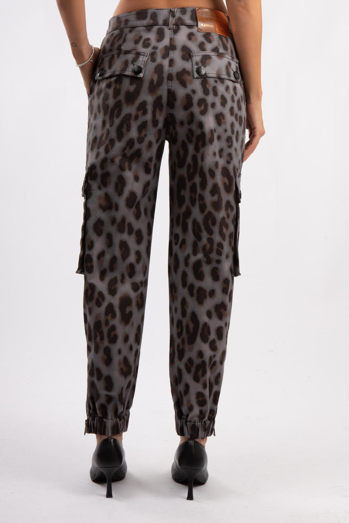 Pantalone cargo maculato 521SD25028 529024-01 ALESSIA SANTI 