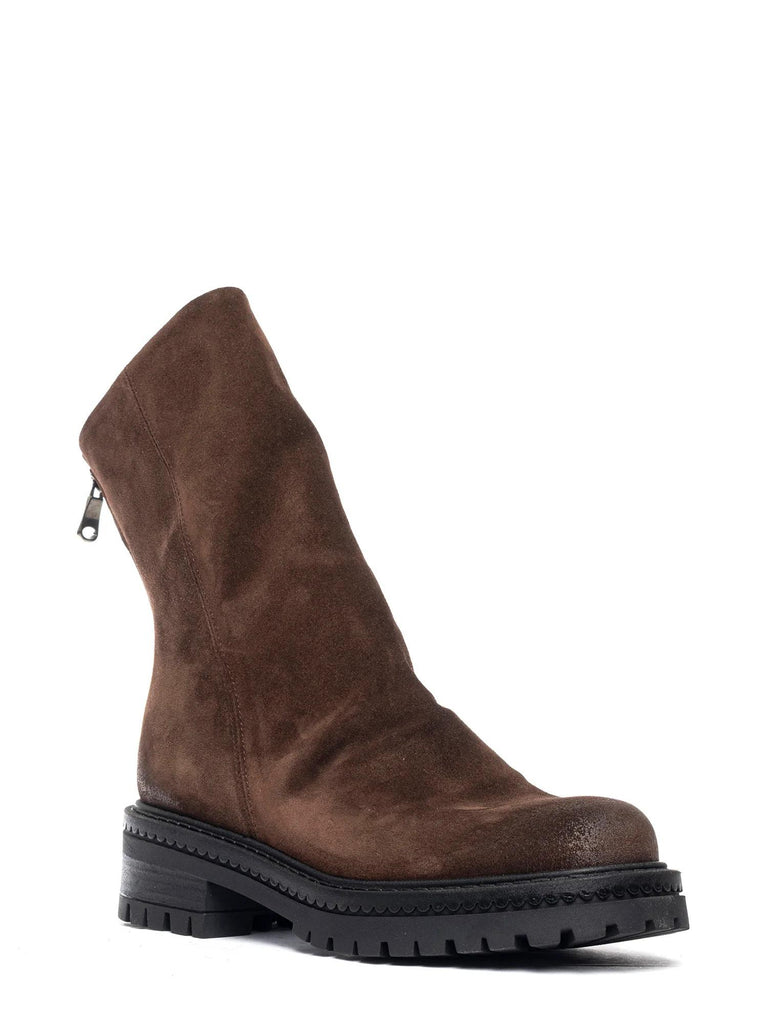 Tronchetti in camoscio marrone 2824 CAMOSCIO CORTINA CURIOSITE 