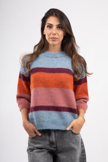 Maglia over fantasia Sora AW25705W016 SORA NIU 