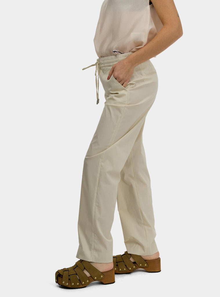Pantalone erika con elastico in vita beige VSRKZ00STDVD05 0010 PT PANTALONI TORINO 