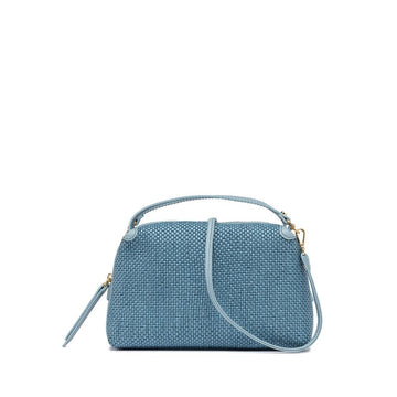 Borsa in pelle e tessuto Alifa sky BS 8788 CST-TKL SKY GIANNI CHIARINI 