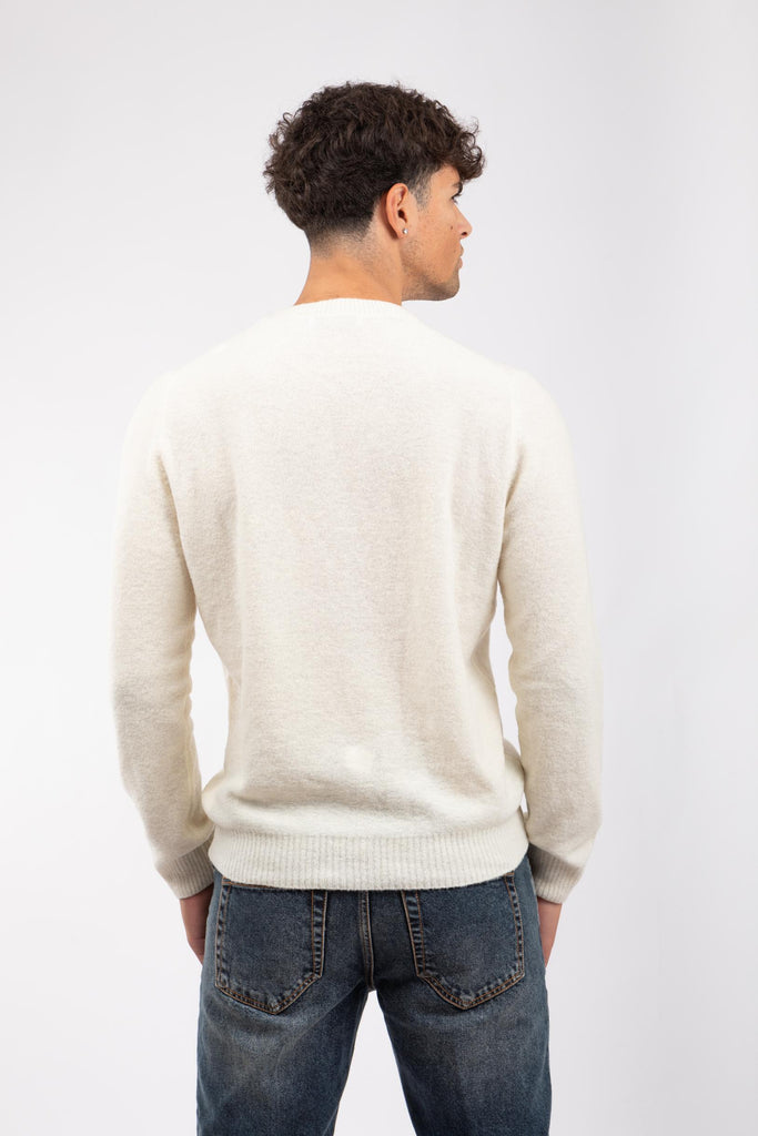 Maglia uomo girocollo Panna 57167/24001 005 GRAN SASSO 