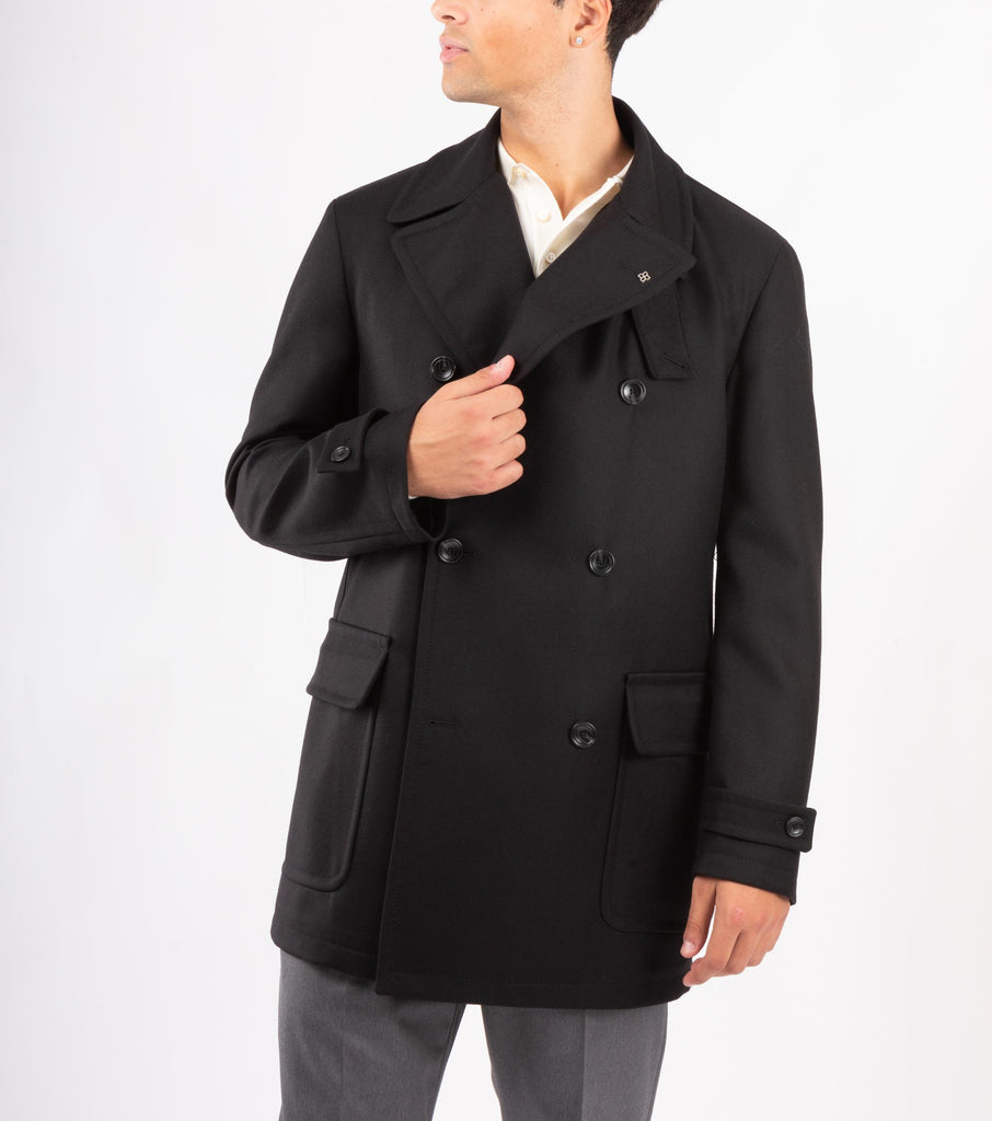 Giacca doppiopetto Nero LAWRENCE 150037 NERO TAGLIATORE 