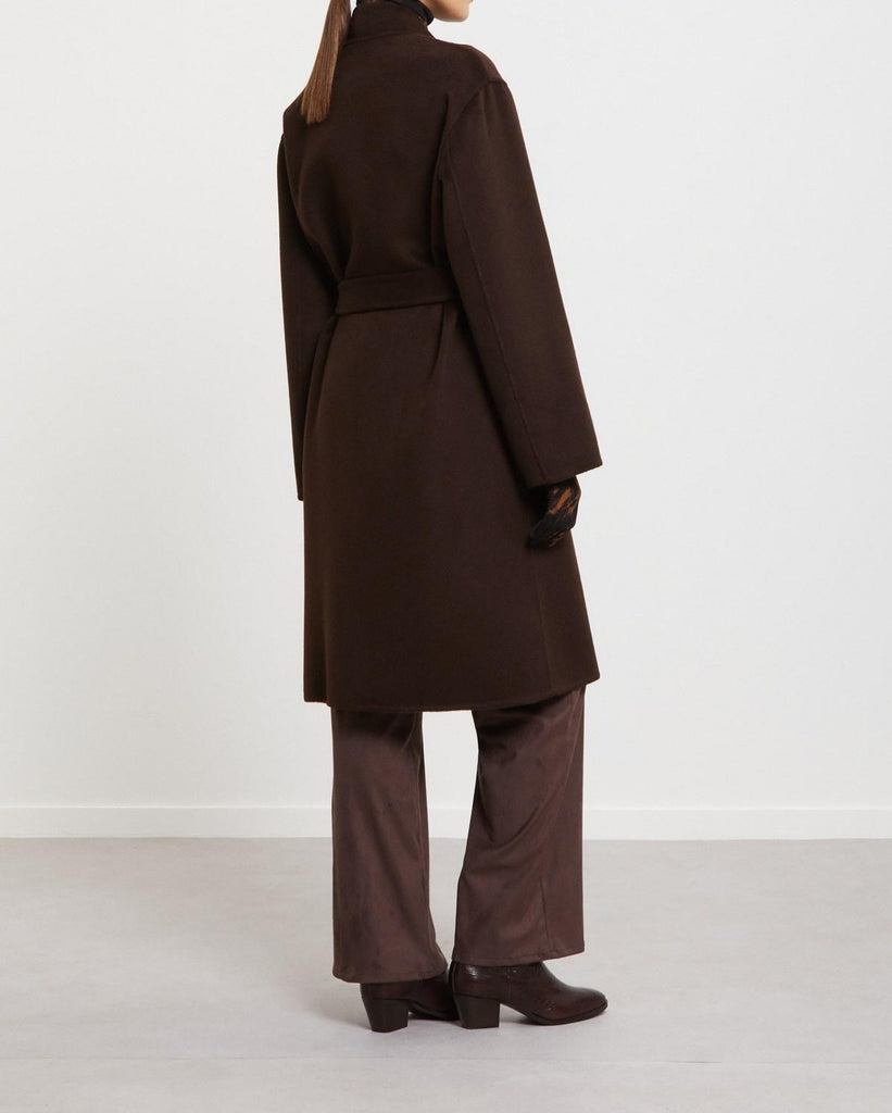 Cappotto midi Brown DJ0051 BROWN OTTO D'AME 